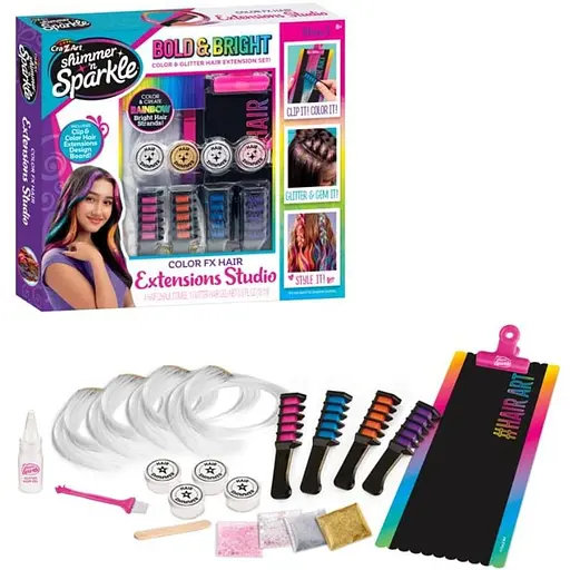 Набір для творчості Cra-Z-Art Color FX Студія нарощування волосся (65594CRA) - фото 3