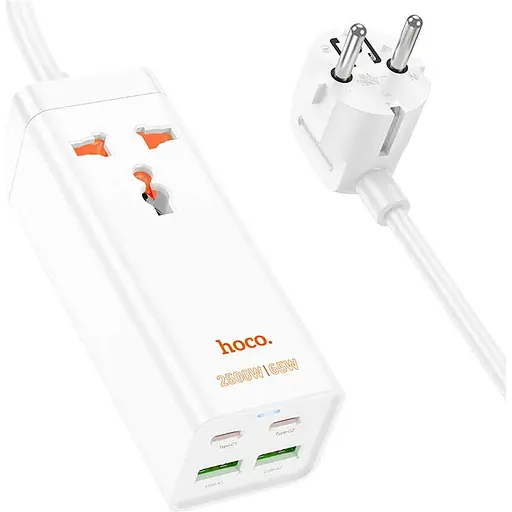 Сетевой фильтр Hoco AC10A Barry White (601689) [109954] - фото 2