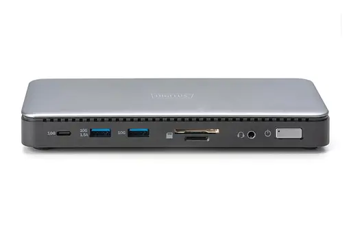 Digitus Док-станция USB-C > 2xHDMI/DP/2xUSB-A/USB-C/SD/MicroSD/RJ54/DC/Audio - фото 3
