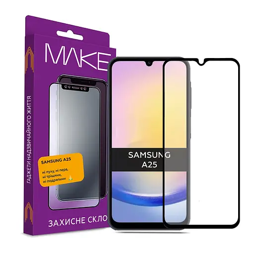 Захисне скло MAKE Samsung A25