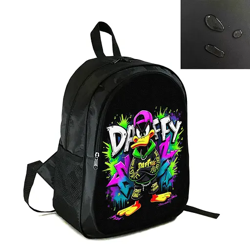 Рюкзак городской/школьный 38×28см с принтом Дональд Дак детский, подростковый, спортивный (4130)