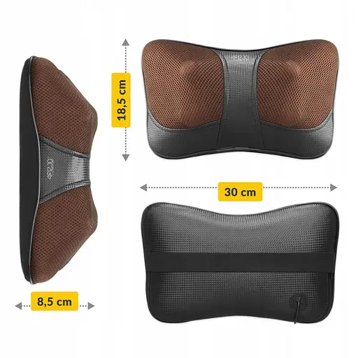 Подушка-масажер 4FIZJO Shiatsu Ultra+ 4FJ0559 Brown (P-5907739319180) - фото 5