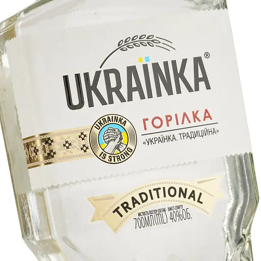 Водка Ukrainka Traditional 40% 0.7 л - фото 5