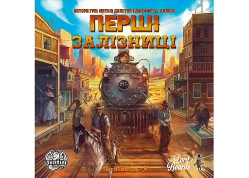 Настільна гра Lords of Boards Перші Залізниці (Pioneer Rails) (укр.) (LOB2318UA) - фото 2