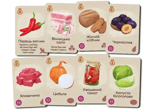 Настольная игра Lords of Boards Борщ (укр.) (LOB2404UA) - фото 4