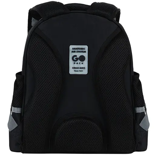 Рюкзак GoPack Education 165S Football Fan Чорно-сірий (GO26-165S-4) - фото 7