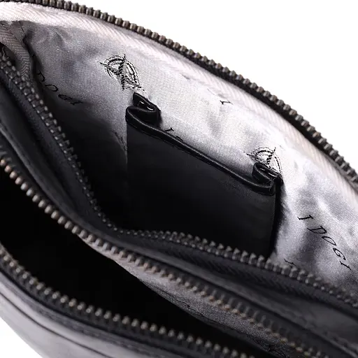 Стильна чоловіча сумка через плече із натуральної шкіри TONY PEROTTI 17,5х22х7 см sum0028957 - фото 8