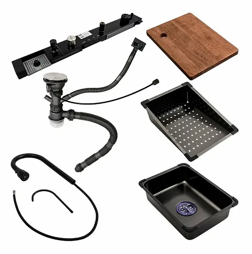 Кухонна мийка Platinum HANDMADE 75*45М (SP000041326) - фото 3