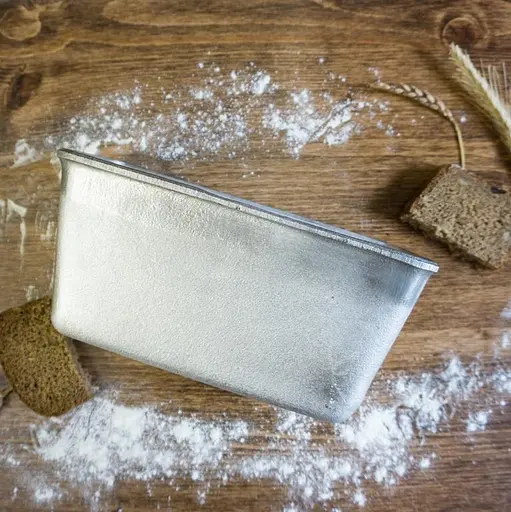 Форма лита алюмінієва хлібна для випікання маленьких буханців хліба та кексів Л12 (16.7х8.7х7.6 см), Полімет 81319 - фото 8