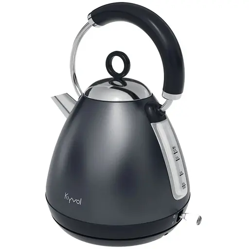 Электрочайник Kyvol KE170 1850-2200Вт/ 1.7л/блокировка включения без воды/нержавейка - фото 3