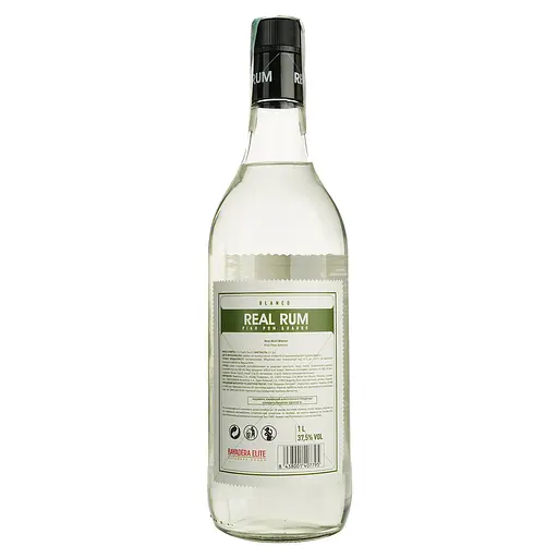 Ром Real Rum Blanco, 37,5%, 1 л - фото 4