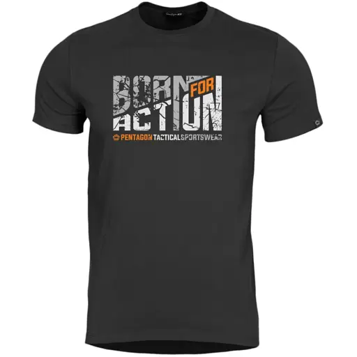 Футболка Pentagon Ageron T-shirt Born For Action M Black