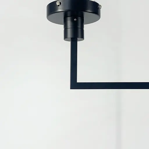 Світильник з поворотним механізмом Genova Line F J205-350 BK - фото 3