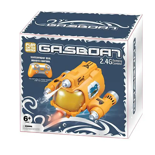 Човен на радіокеруванні SHT 3737-2AD Spray Water 2.4G Red - фото 3