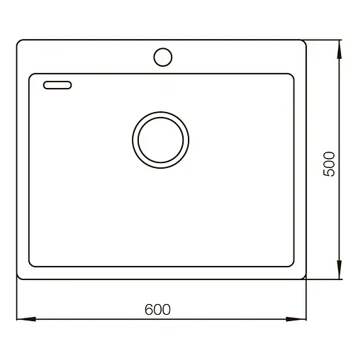 Кухонная мойка Mixxus MX(304)6050-200x1.2-Handmade MX0572, Нержавеющая сталь - фото 2