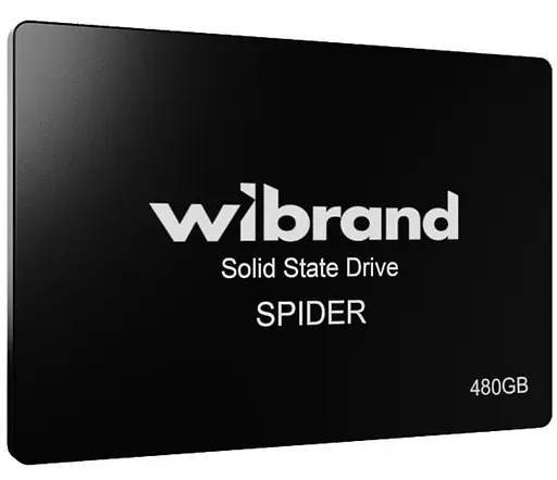 Накопичувач SSD Wibrand Sata 2.5 480GB Spider 500 512 (WI2.5SSD/SP480GBST) - фото 1