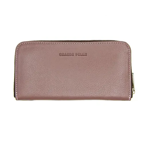 Шкіряний гаманець Grande Pelle 20х10.5х2.5 см acs0029303 - фото 1