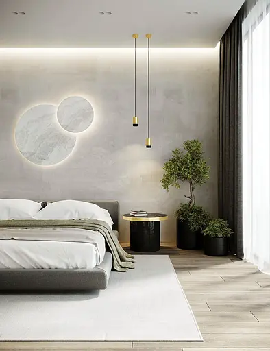 Підвісний світильник Skarlat RHL7778 15W GD+BK 3000K - фото 7