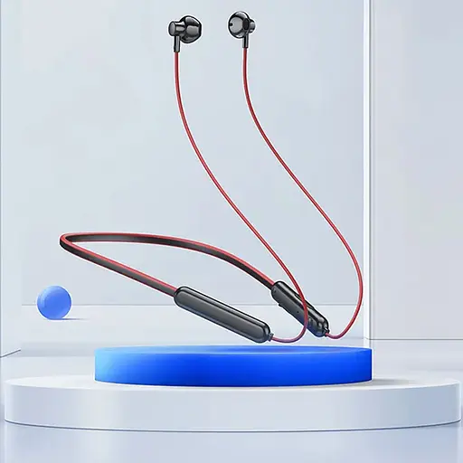 Bluetooth Навушники Hoco ES67 Perception neckband Red - фото 3