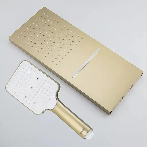 Душова система прихованного монтажуи Gappo G7107-73, Золотий - фото 4