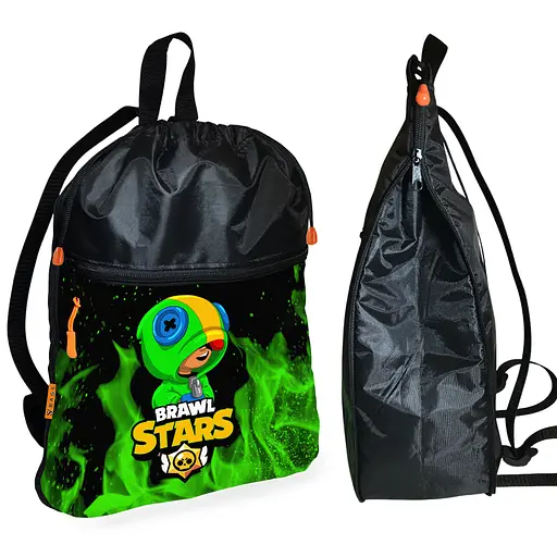 Шкільний рюкзак дитячий Бравл Старс + Сумка для взуття спортивної форми рюкзак-мішок для хлопчика (01679) - фото 2