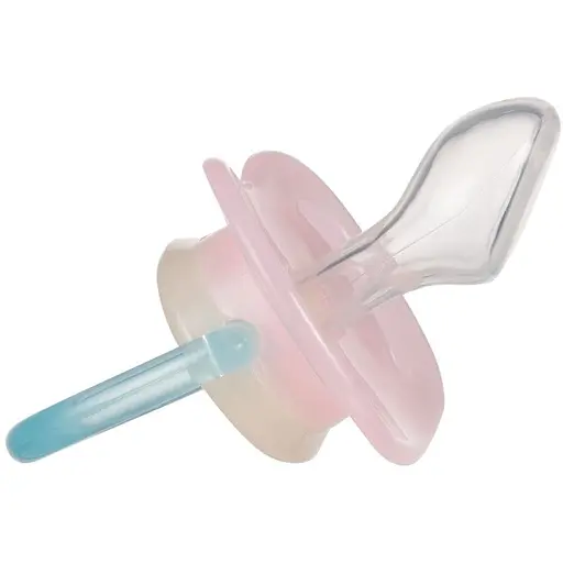 Пустышка силиконовая анатомическая Canpol babies Love&Sea 6-18 месяцев розовая (34/909_pin) - фото 2