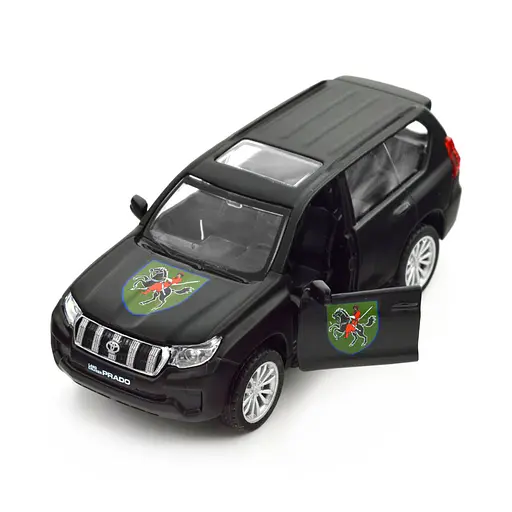 Автомодель TechnoDrive Шевроны Героев Toyota Land Cruiser Prado 110 ОМБр (250359M) - фото 6