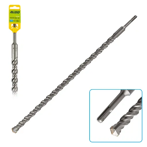 Бур по бетону Alloid Building Tools SDS-plus S4 22x600 мм (FH-22600) - фото 1