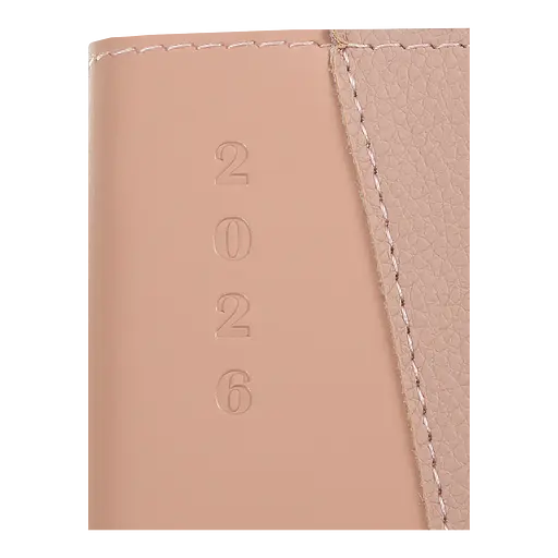 Щоденник датований Buromax Aurora 2026 A6 штучна шкіра/поролон рожевий (BM.2579-10) - фото 6