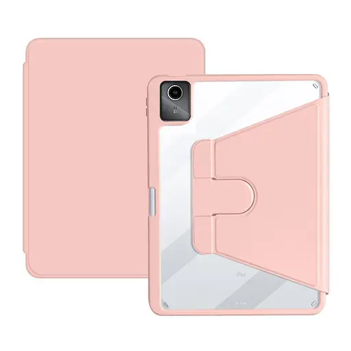 Чохол TPUCristal Pen holder 360 Lenovo Tab M11 TB330 / Xiaoxin Pad 2024 TB331 Світло-рожевий - фото 2