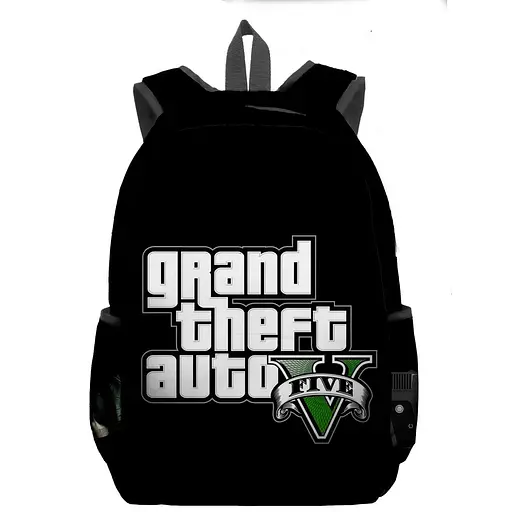 Рюкзак GeekLand ГТА Крупная кража авто GTA Grand Theft Auto 85.Р - фото 1
