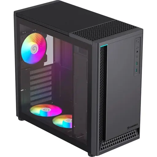 Корпус GameMax P30 BK без БП Black (P30 BK) - фото 8