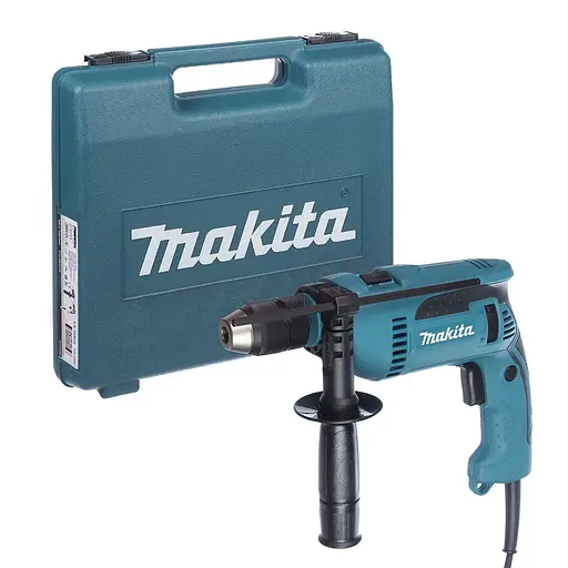Дриль ударний Makita HP1641K 680 Вт - фото 3