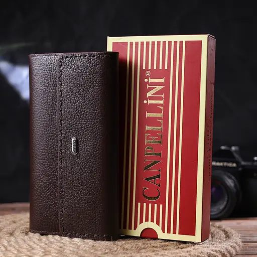 Женский кожаный кошелек Canpellini 19х10.5х1.5 см acs0025168 - фото 8