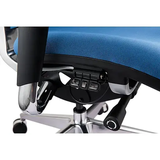 Офисное кресло GT Racer X-782 (W-25 B-45), синее (X-782 Blue (W-25 B-45)) - фото 6