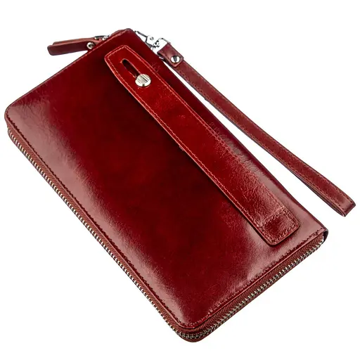 Мужской кожаный кошелек Boston 10х20 см acs0015080 - фото 2