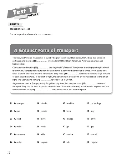 Practice Tests. B1 Preliminary. Student's Book - фото 11