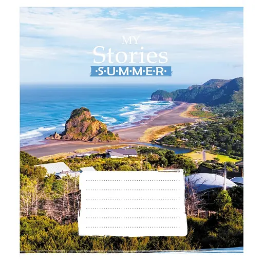 Зошит загальний "Літня історія" Leader 048-600162L-1 в лінію, 48 аркушів - фото 1