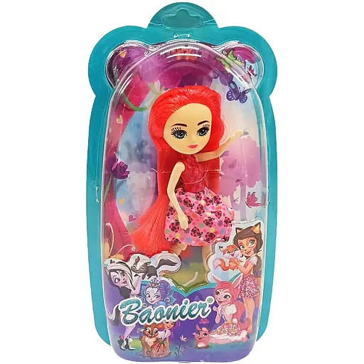 Детская игрушечная Кукла Baobier Bambi JJ8572-18 Koral 15 см шарнирная - фото 1