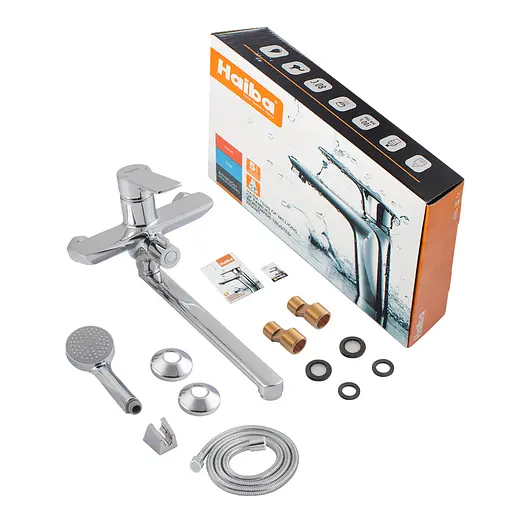 Змішувач для ванни Haiba Diana 006 HB1016 Хром - фото 4