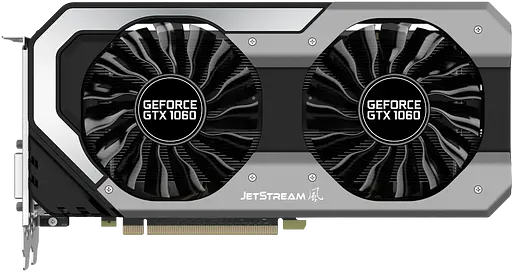 Видеокарта GeForce GTX 1060 3GB Palit Super JetStream (NE51060S15F9-1060J) Б/У - фото 2