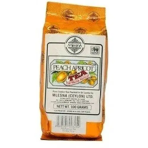 Чай чорний Mlesna Персик-абрикос пакет з фольги 100 г - фото 1
