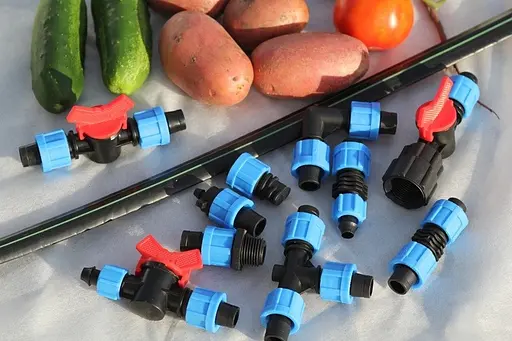 Кран кульовий прохідний Presto-PS для крапельної стрічки 16 мм (LV-0117) - фото 2