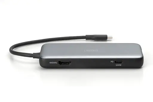 Digitus Док-станция USB-C > HDMI/2xUSB-A/USB-C/SD/MicroSD/RJ54 - фото 4