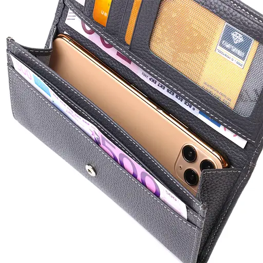 Кожаный женский кошелек Canpellini 17.8х9х1 см acs0025490 - фото 4