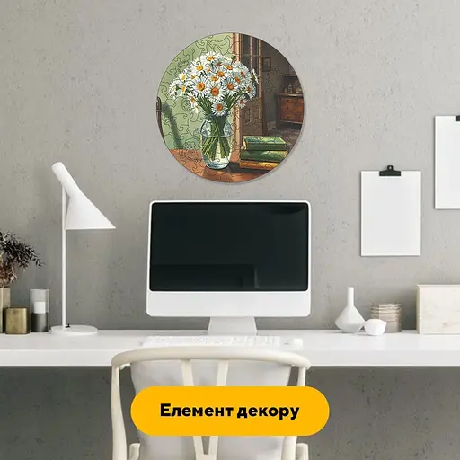 Пазл деревянный Букет Ромашек, А2, 300+ элементов, Картонная коробка - фото 6