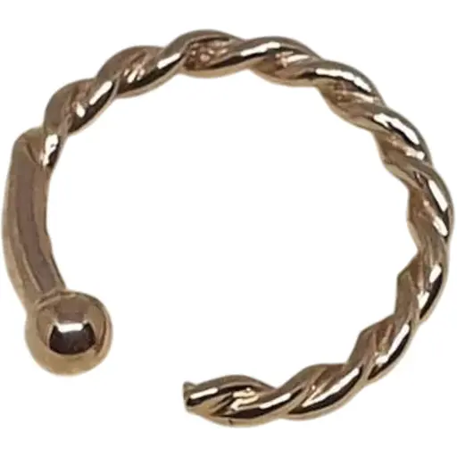 Золота сережка-пірсинг Dear в ніс Dear. 1056