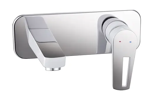 Змішувач для умивальника Imprese Breclav VR-05245W Білий - фото 1