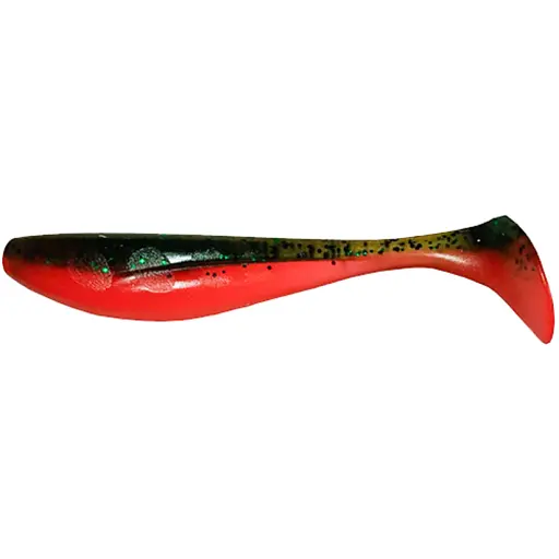 Силикон FishUP Wizzle Shad 2" #205 Watermelon/Orange (10 шт/уп)
