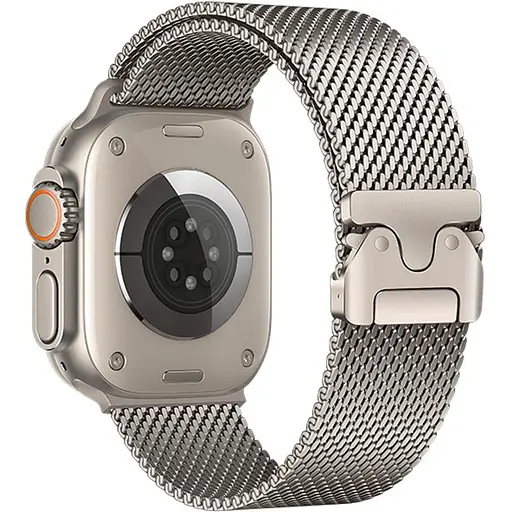 Ремешок Hoco WA33 Original series umbrella buckle Milanese steel strap для Apple watch 38/40/41/42mm Original Color - фото 2